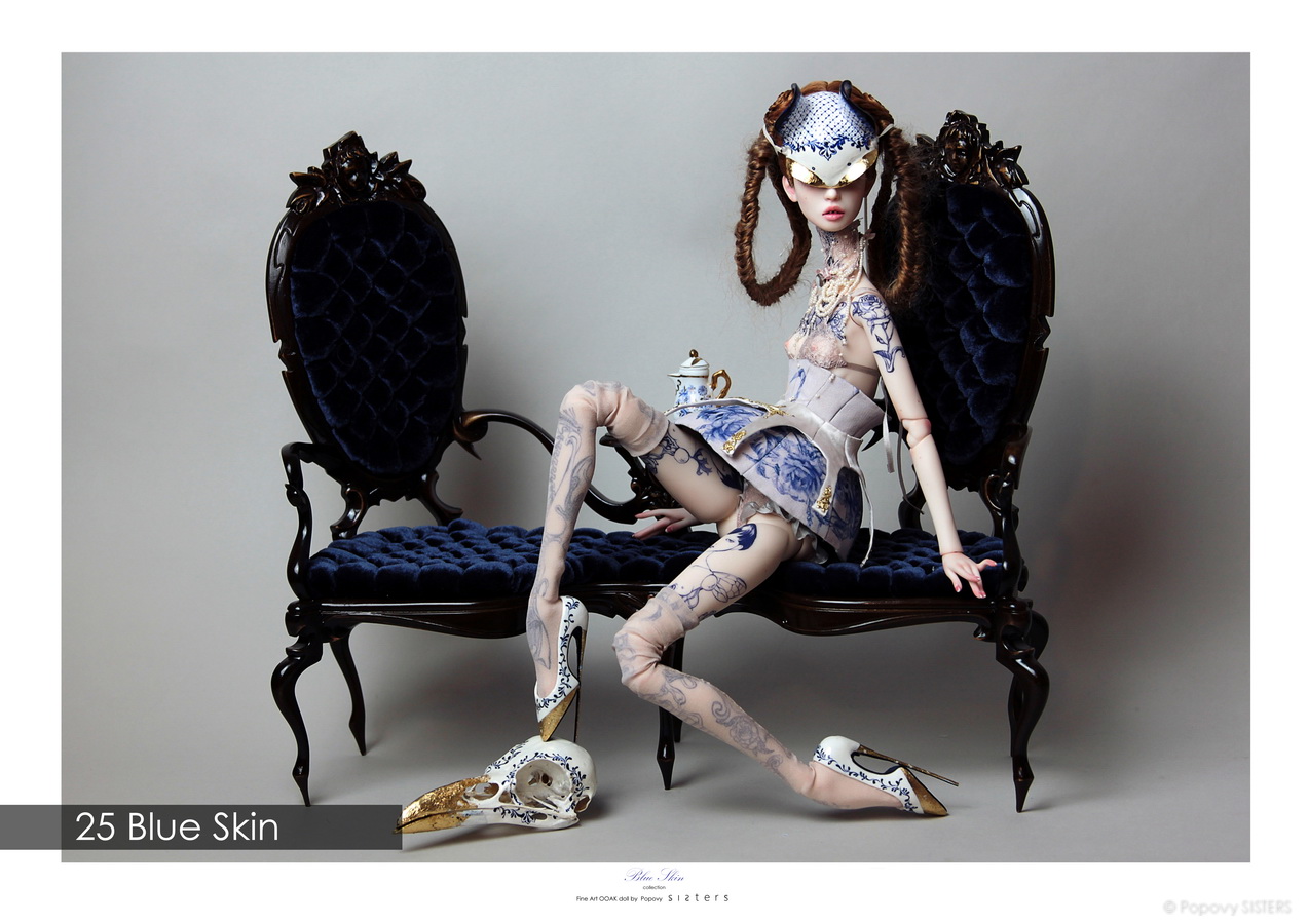25 Blue Skin
